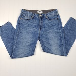 Paige Callie Crop boyfriend medium wash jeans